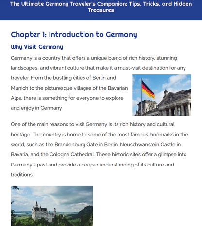 The Ultimate Germany Travel Guide: Become a Germany Expert